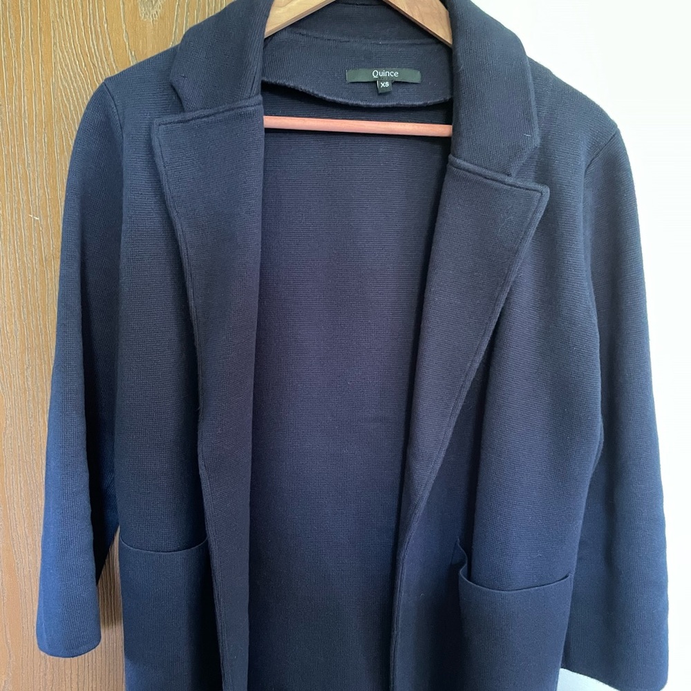 COPY - Organic Cotton Knit Blazer